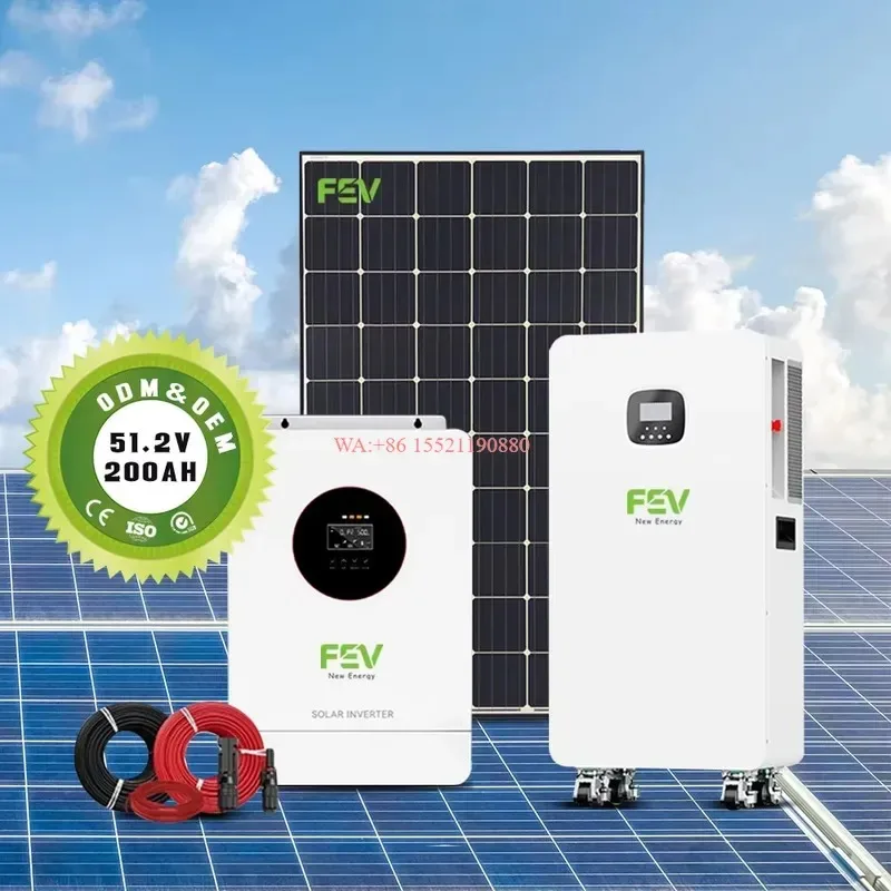 WMWMNU 5KW Off Grid Solar Power Kit with Flexible Monocrystalline Silicon Panel 200W Lithium Ion Battery