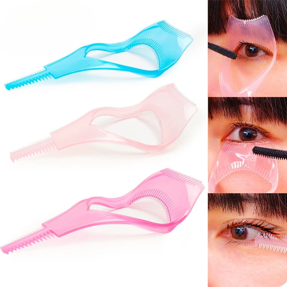 1pc Eyes Makeup Stencil for Eye Shadow Guide Eyeliner Makeup Tools Set Eyelash Curler Aplicator Makeup Eyelash Tools Accessories