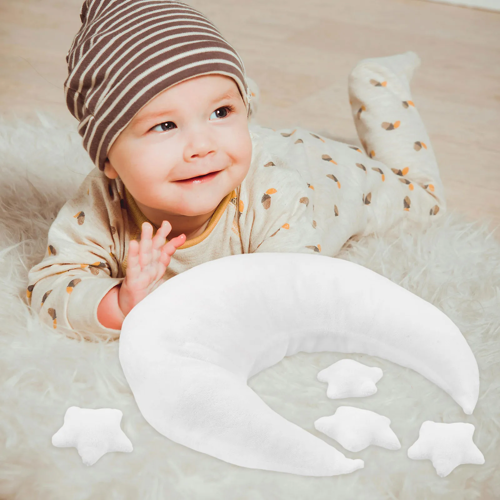 

1Set Photography Props Star Pillow Photoshoot Full Month 100 Day Pictures Photo Accessories Photoshoot Props