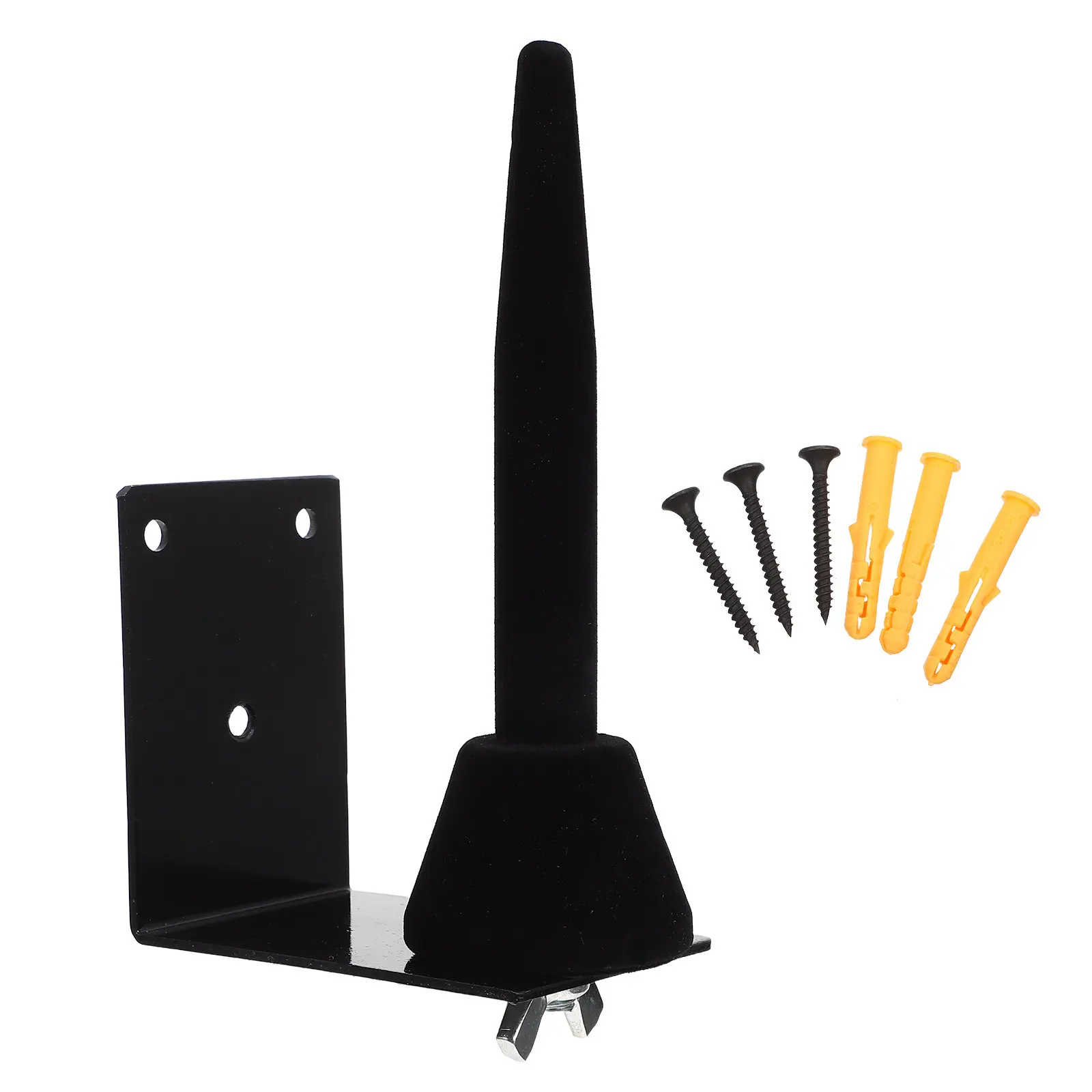 1Set Robust Iron Flute Rack Wall Mounted Flute Clarinet Bracket Space Saving Instrument Holder Strong Texture Exquisite