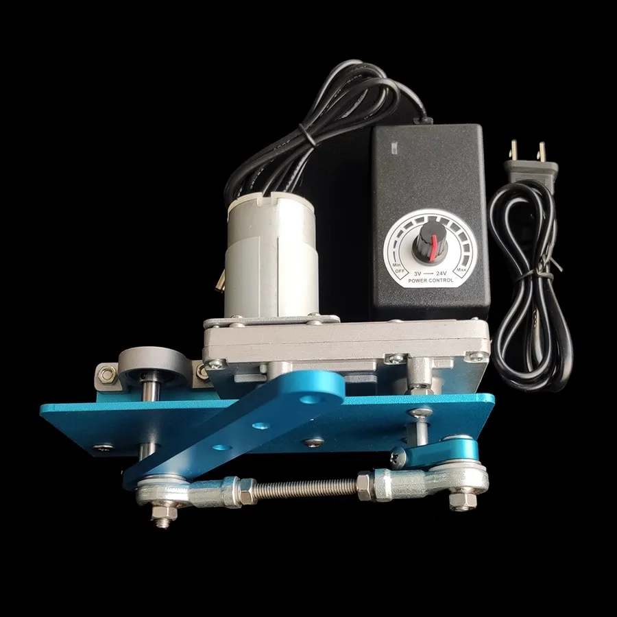 20-120 degree gear motor automatic swing machine DC 12V 24VDI swing angle adjustable