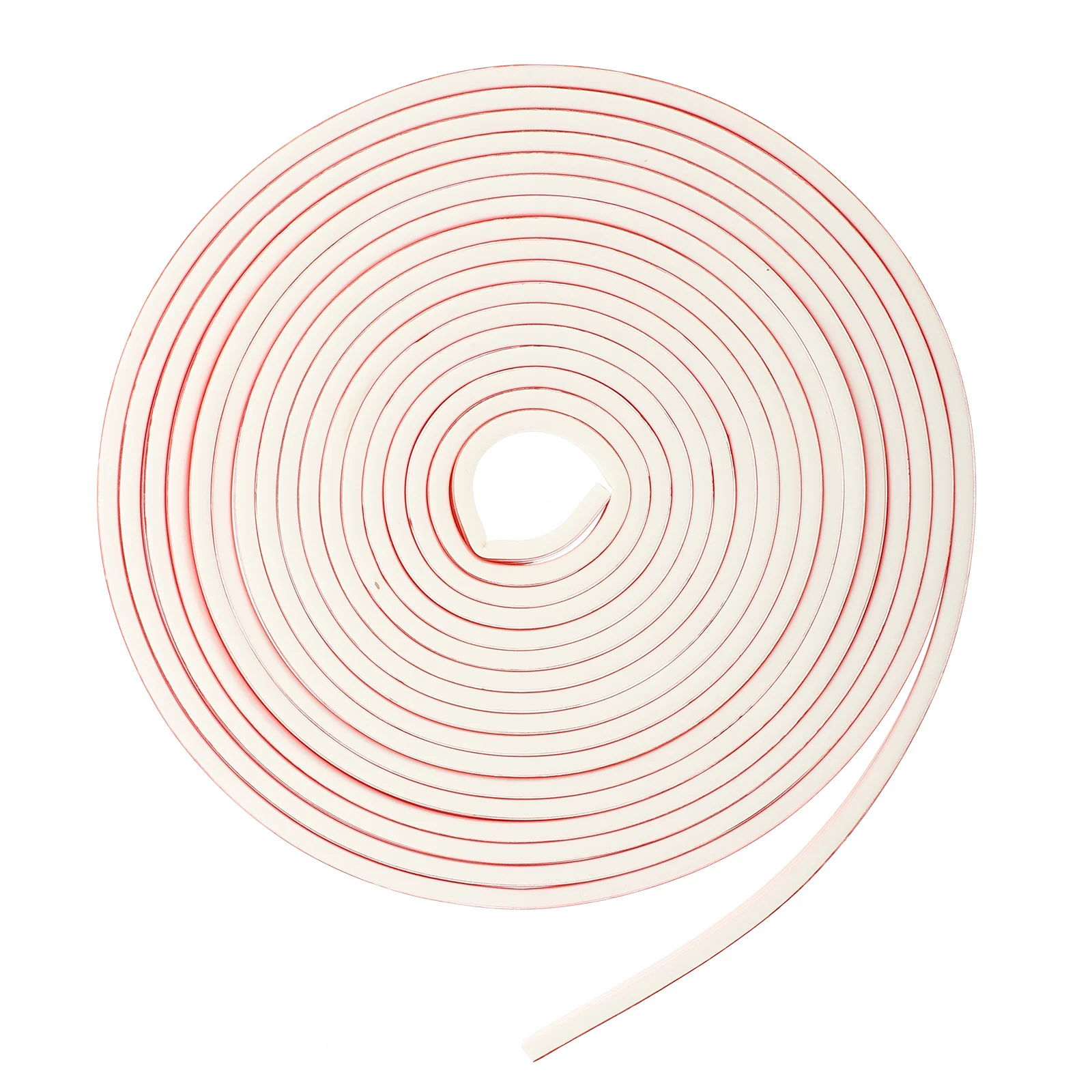 الطقس تجريد الباب الختم 6 متر مادة السيليكون المرنة شريط عزل الباب يمنع الهواء البارد والرياح تجريد الطقس #1