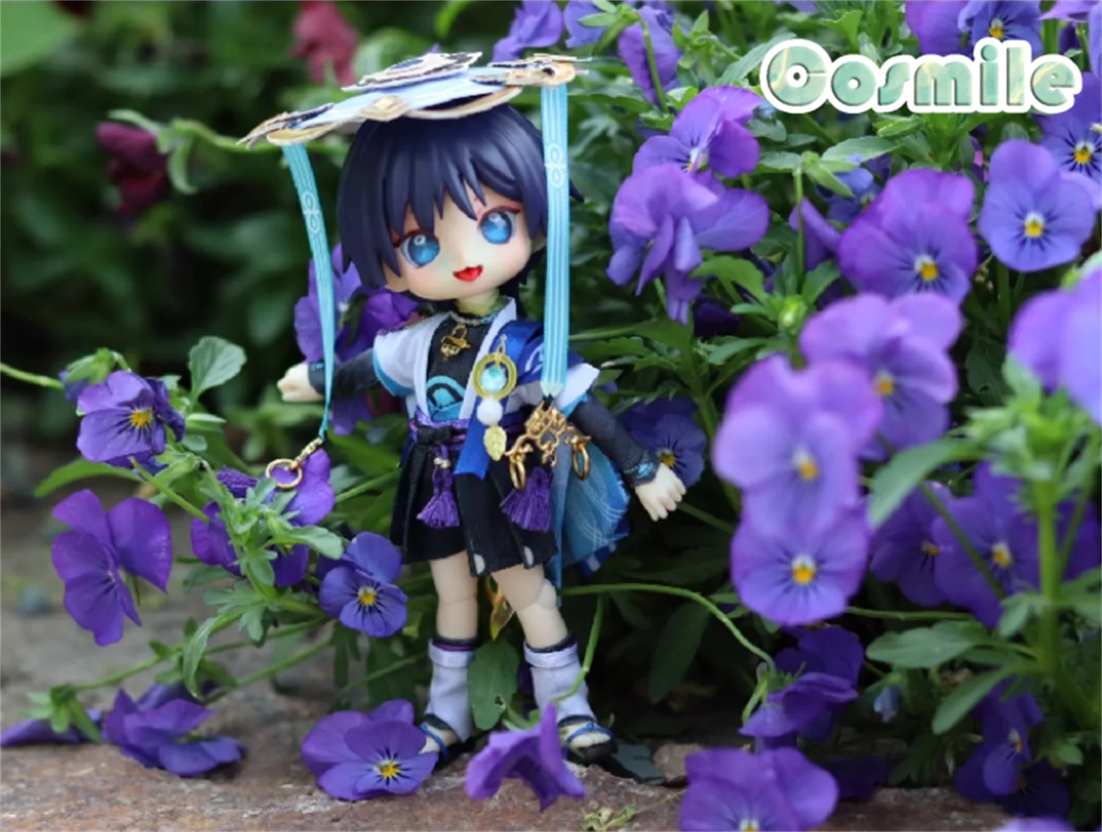 

Handmade Genshin Impact Scaramouche Kunikuzushi Wanderer Balladeer OB11 OB24 MJD BJD Figure Toy Doll Accessories Doll's Clothes