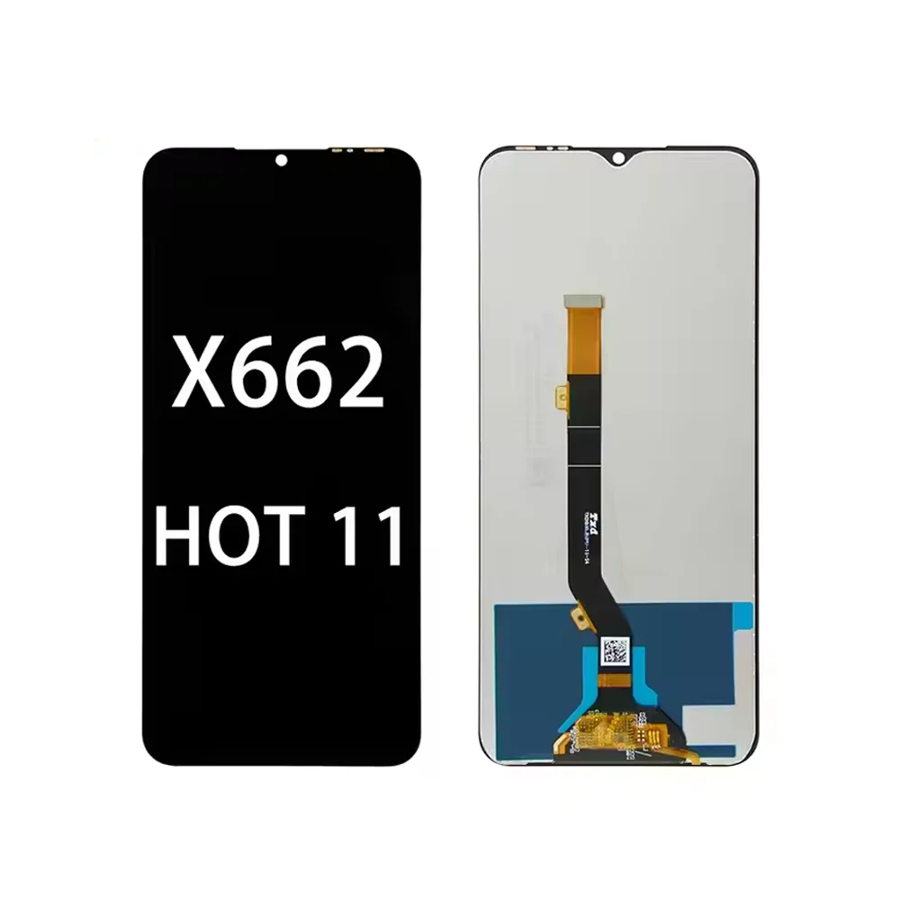 

ЖК-экран мобильного телефона для Infinix Hot 11 X662, экран для Infinix Hot 11 X662 Spark 8T, сенсорный ЖК-экран