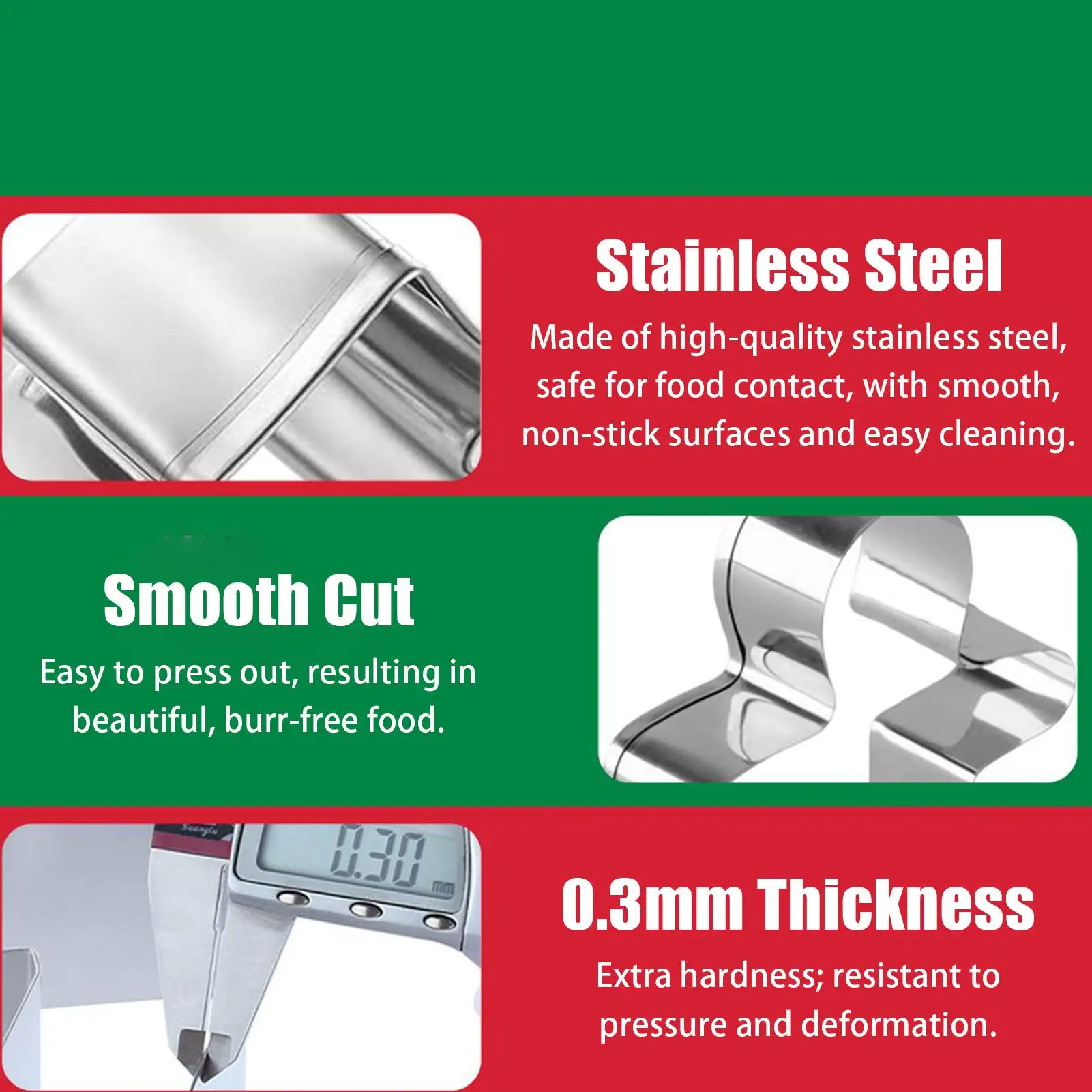 

Рождественские формочки для печенья, формы из нержавеющей стали, рождественская тема, форма для печенья, сделай сам, десертные кондитерские украшения, инструменты для выпечки