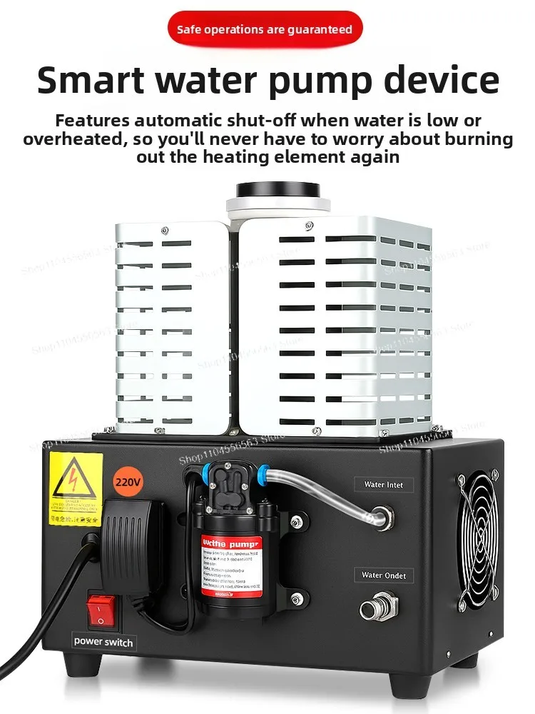 Medium frequency induction high temperature extraction frequency conversion digital display melting furnace