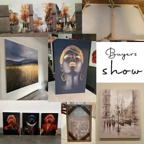 30x40 40x50 60x90cm Canvastavla Träramar Träfoto Oljemålningscanvas Diamantmålningsramar Canvastavla Träväggram 10 best sales 60x90 - №7