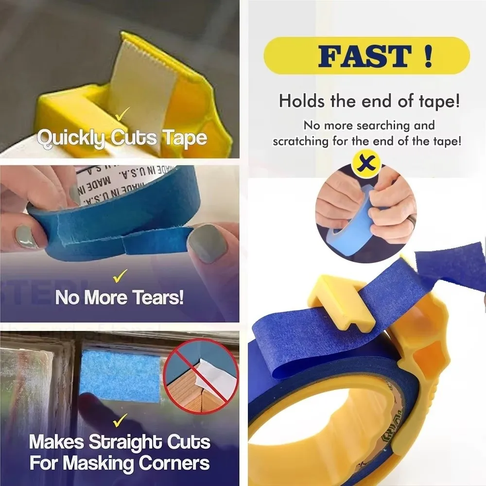 

Настенная живопись на пол, легкая лента для швов, машина для упаковки, уплотнительная плитка, ремонт художника, малярная лента, аппликатор, украшение трещин