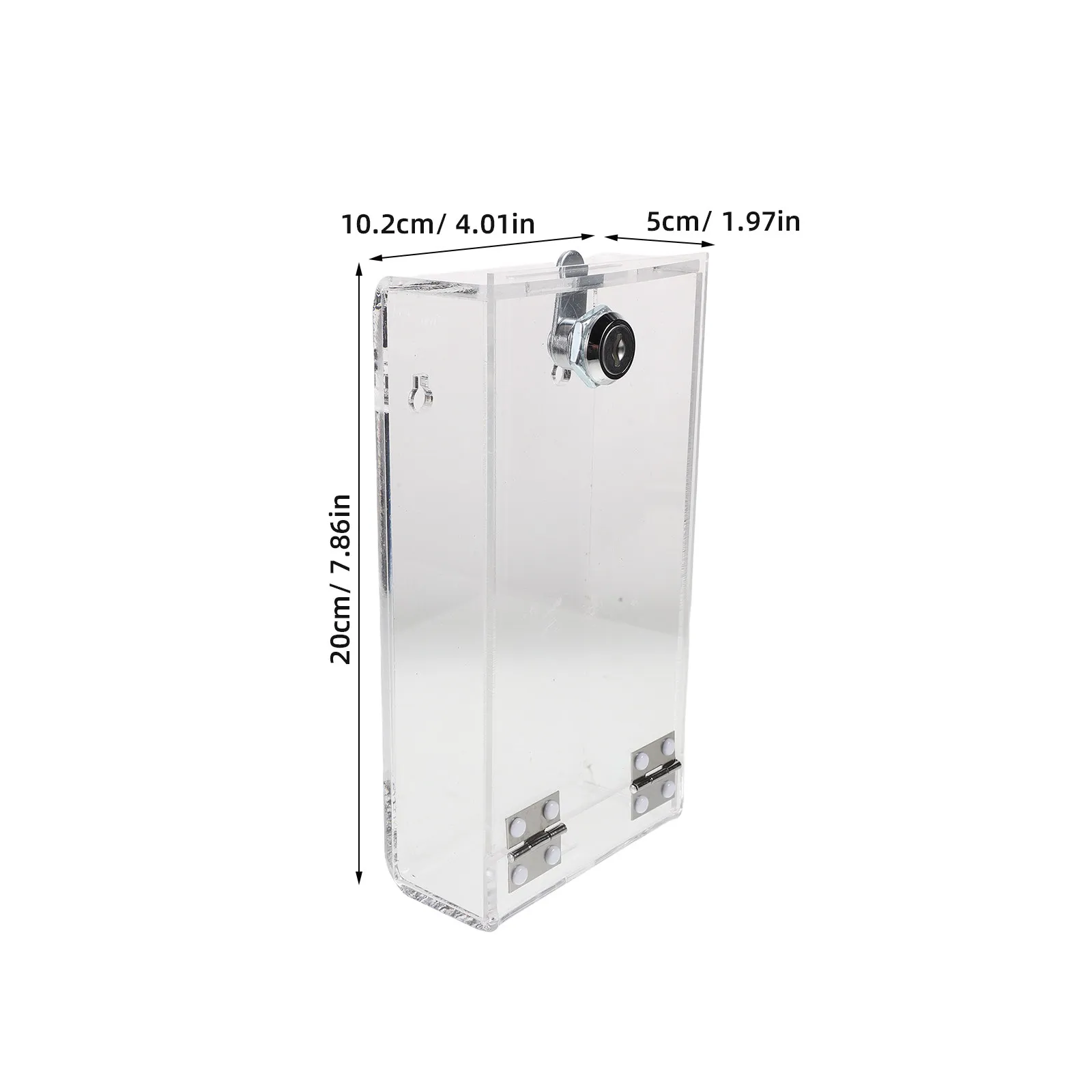 2Pcs Mobile Phone Locker Lockable Clear Acrylic Phone Lock Box Distraction-Free Storage Case Classroom Family Meeting Use - view 4