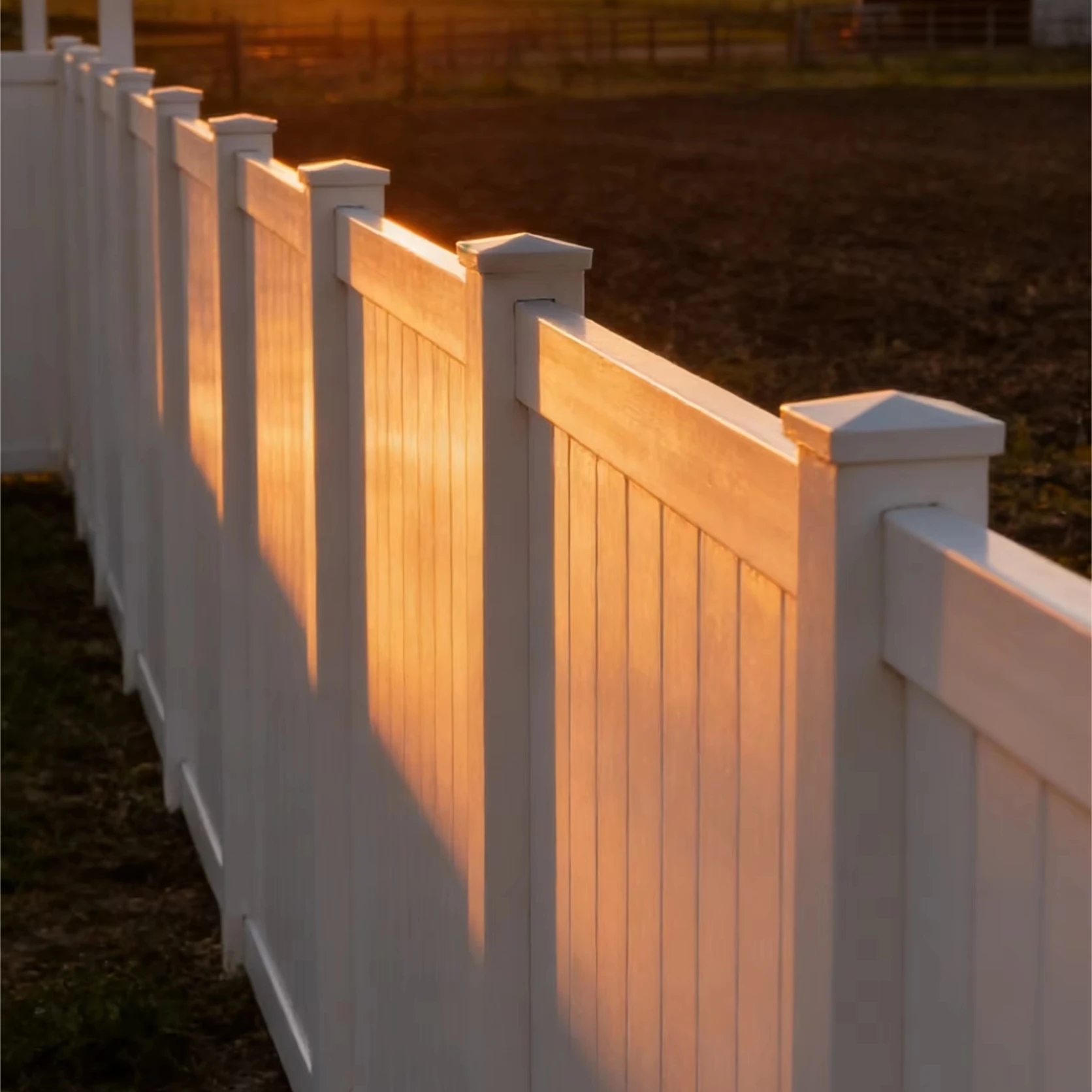 Fence, with UV-resistant Finish, PVC Outdoor Barrier, with Easy Assembly, 1.5-2m Modern Waterproof Garden Enclosure