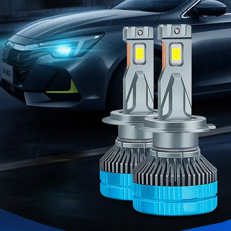 

H4 Canbus CSP Chip H7 Led Headlight LED H1 H3 H8 H9 H11 9005 HB3 9006 HB4 9012 HIR2 6000K White Bulbs Turbo Fog Light 12V