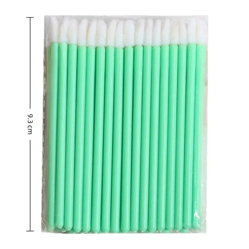 50pcs Beauty Tool Disposable Lip Brushes Makeup Applicator Solid Brush Rod Lip Gloss Wand Multi-purpose Eyeshadow Makeup Brush