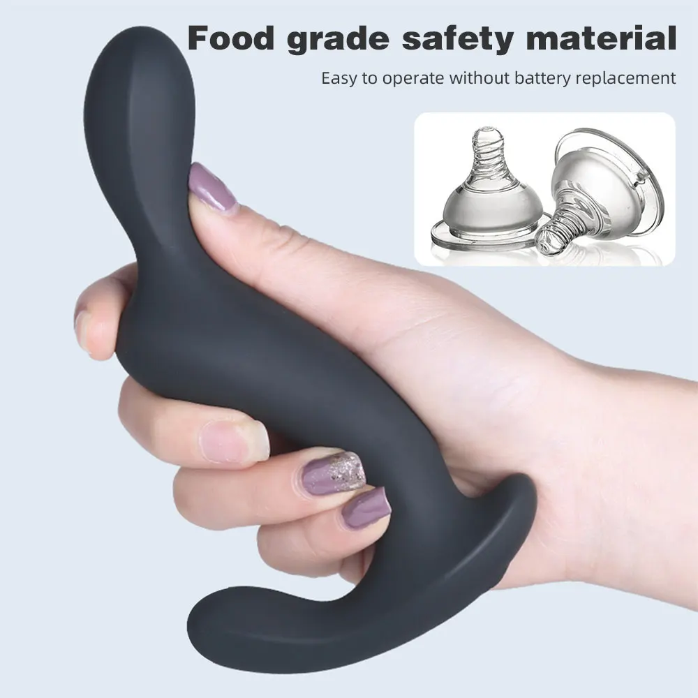 Consolador Anal vibrador, herramienta sexual para hombres, masajeador de próstata, tapón Anal, productos eróticos, juguetes para parejas, pene,