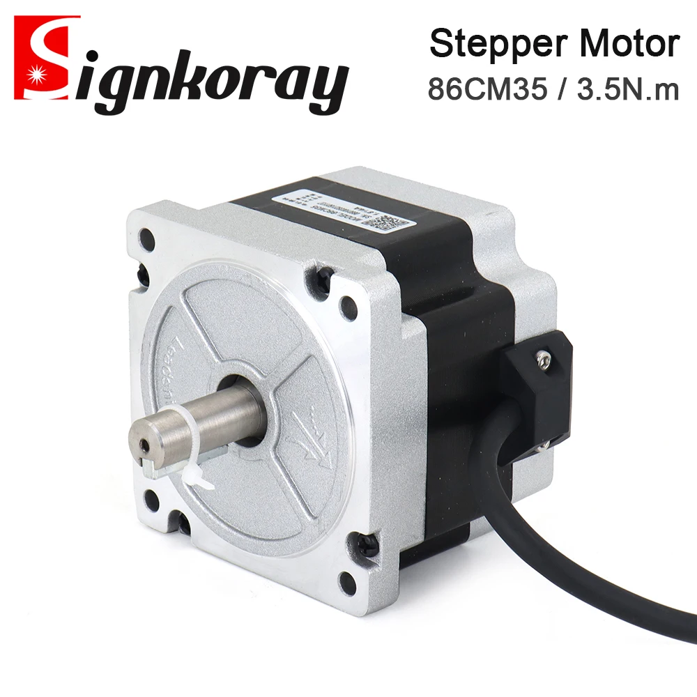 SignkoRay Leadshine Nema34 2Phase Stepper Motor 86CM35 3.5N.m 86CM45 4.5N.m For Laser Cutting and Engraving Machine