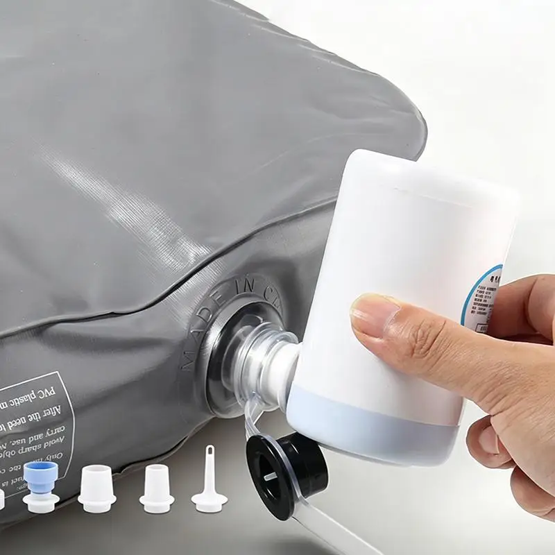 Eectric Air Pump Inflator Deflator Pump USB Rechargeable: Compact Portable Inflatable Boat Cushions Mattresses