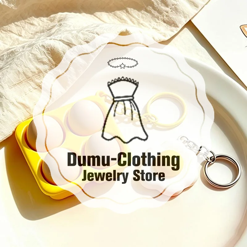 Mini Gourmet Keychain Decompression Toy Anxiety Relief Toy Fried Egg Burger Sushi Avocado Durian Pendant Bag Backpack Decor