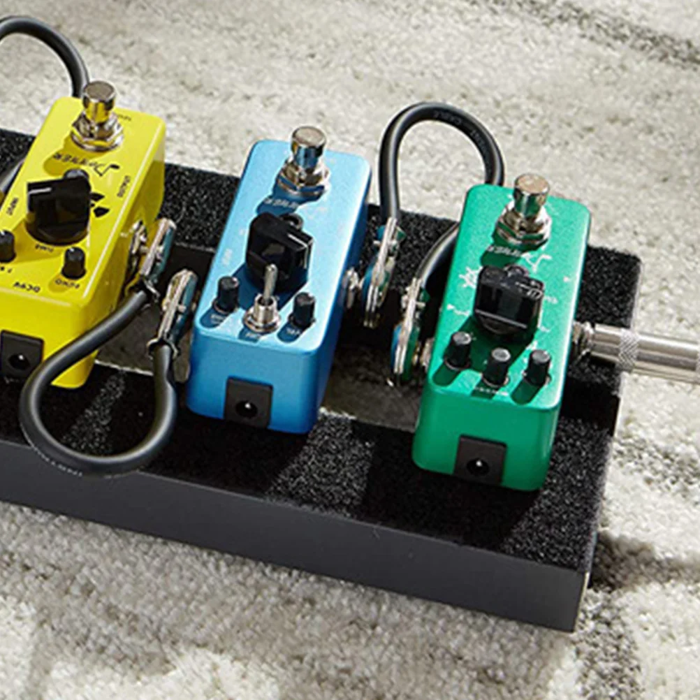 Cavi per effetti per chitarra elettrica da 3 pezzi Cavi patch di ricambio per fornitura di strumenti audio per basso Pedale per effetti adattatore per cavo per chitarra