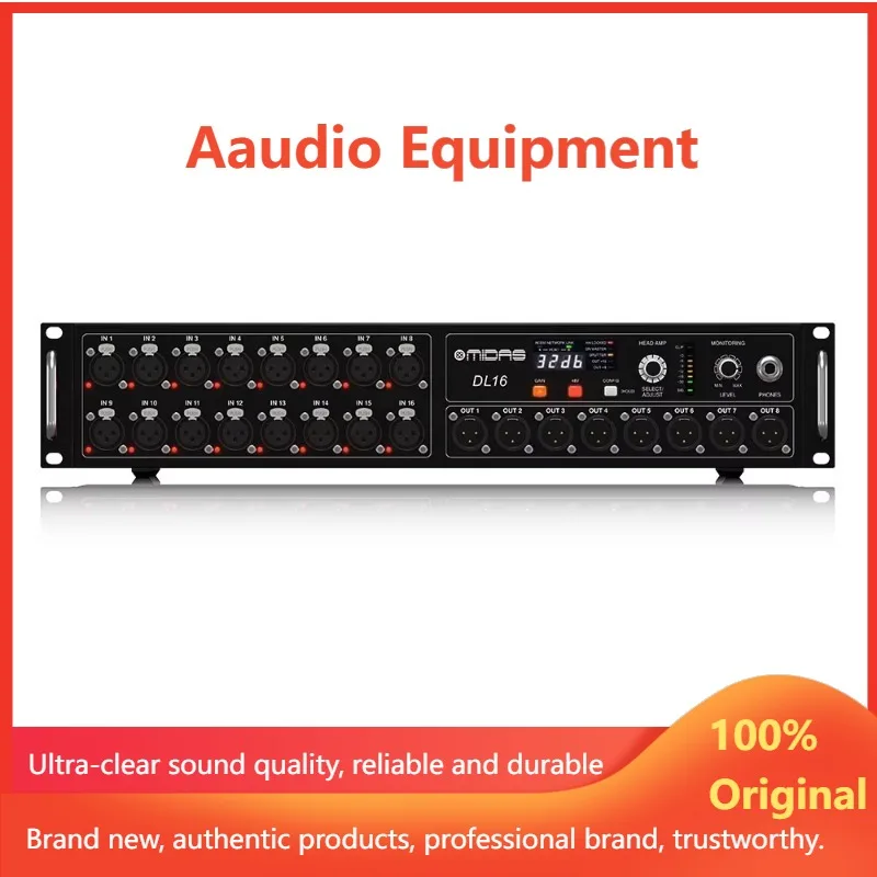

Midas DL16 Digital Mixer Stage Box 16-Input 8-Outputs Audio Equipment for Stage Live Show & Studio