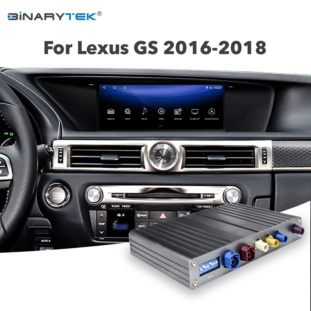 NewFor Lexus GS 2016-2018 Android Interface Module with Wireless Android Auto & CarPlay Qualcomm Binarytek