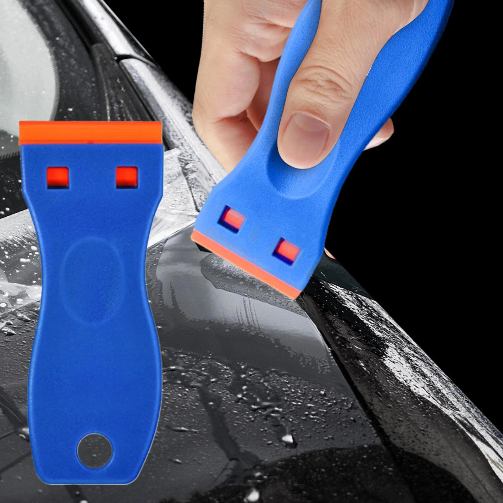 

1Set Car Sticker Remover Multipurpose Plastic Small Paint Automotive Film Applying Tool Household Glass Cleaning Scraper