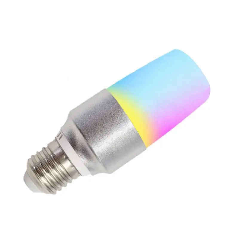 

FULL-Tuya Smart Wifi Bluetooth CCT+RGB E27 5W LED Light Bulb Life APP Control Voice Control Color Adjustment Bedroom Lamps