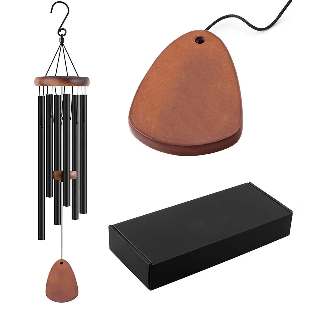 

Hollow Metal Tubes New Wind Chimes Hanging Decor Crisp Sound For Mom Birthday Gifts Pendant Indoor And Outdoor Room Decoration