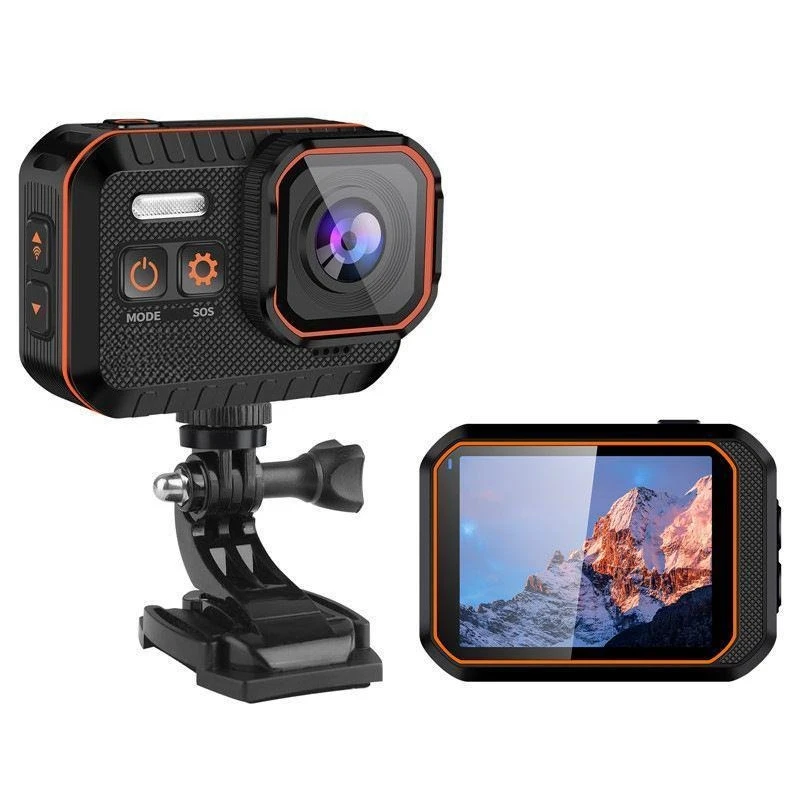 Compact and portable, anti-shake and waterproof, supports WiFi transmission, outdoor riding, diving surfing records, outdoor
