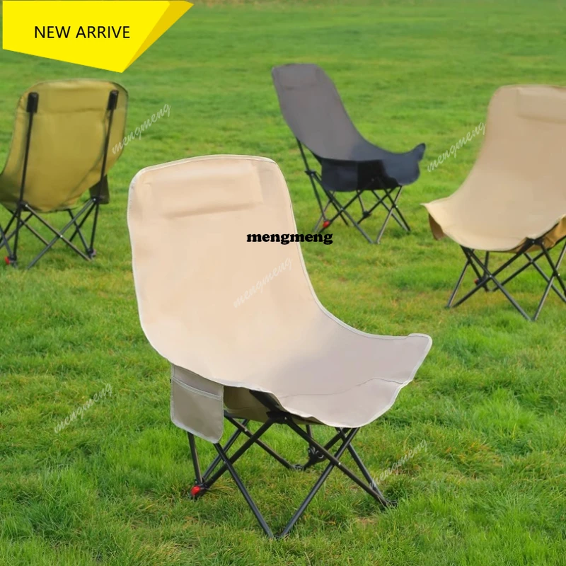 

Складные кемпинговые стулья M138 с мягкой обивкой для людей с большим весом, стальные, для отдыха на природе, для пляжа, сада, садовая мебель