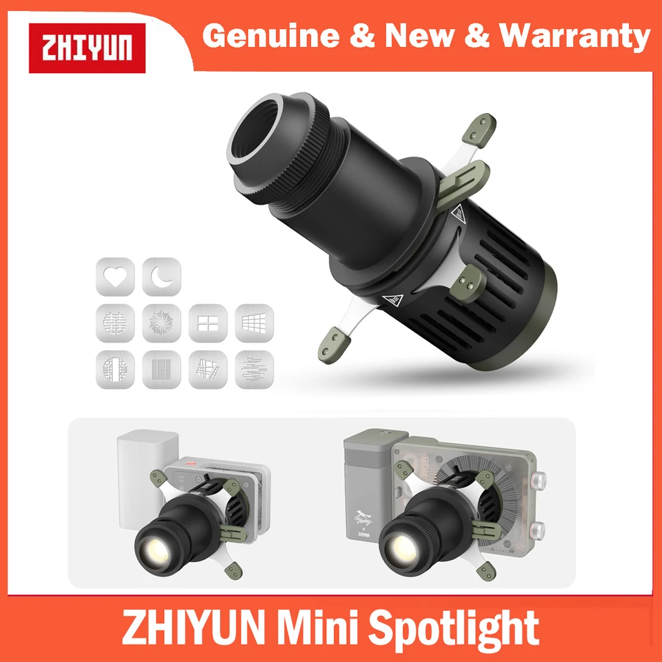 ZHIYUN Mini Spotlight Conical Optical Snoot Projector Accessory 10