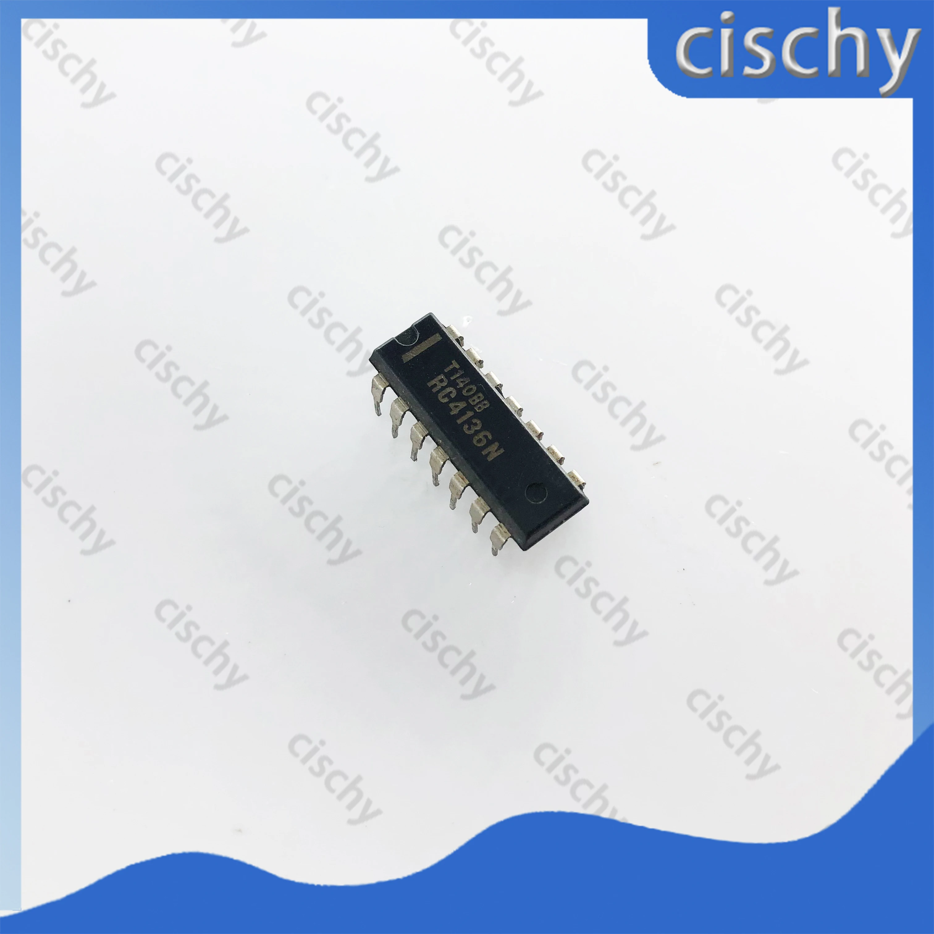 10pcs/lot  RC4136N RC4136 XR4136 DIP-14 In Stock