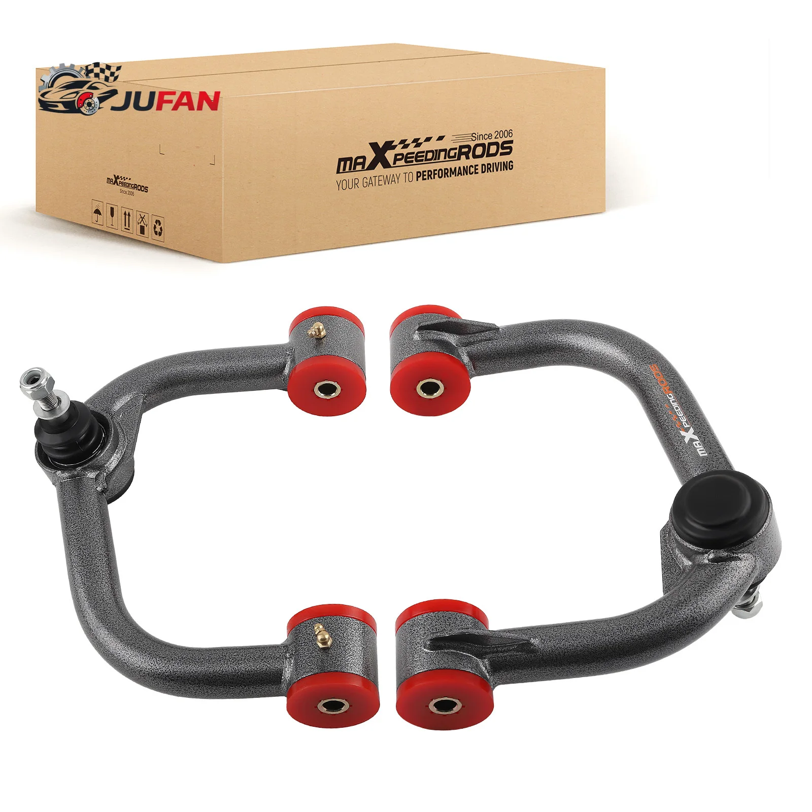 MaXpeedingrods Steel Ball Joint Front Upper Control Arm for F-150 4WD 2-4