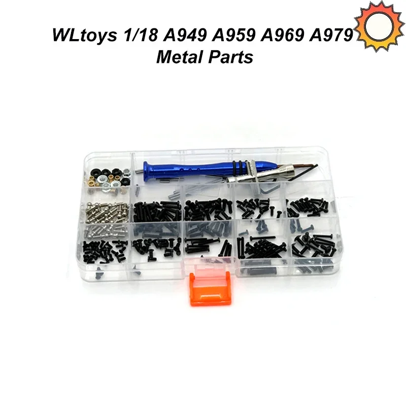 WLtoys 1/18 184011 A949 A959 A969 A979 K929 Remote Control Car Screw Tool Box Summary