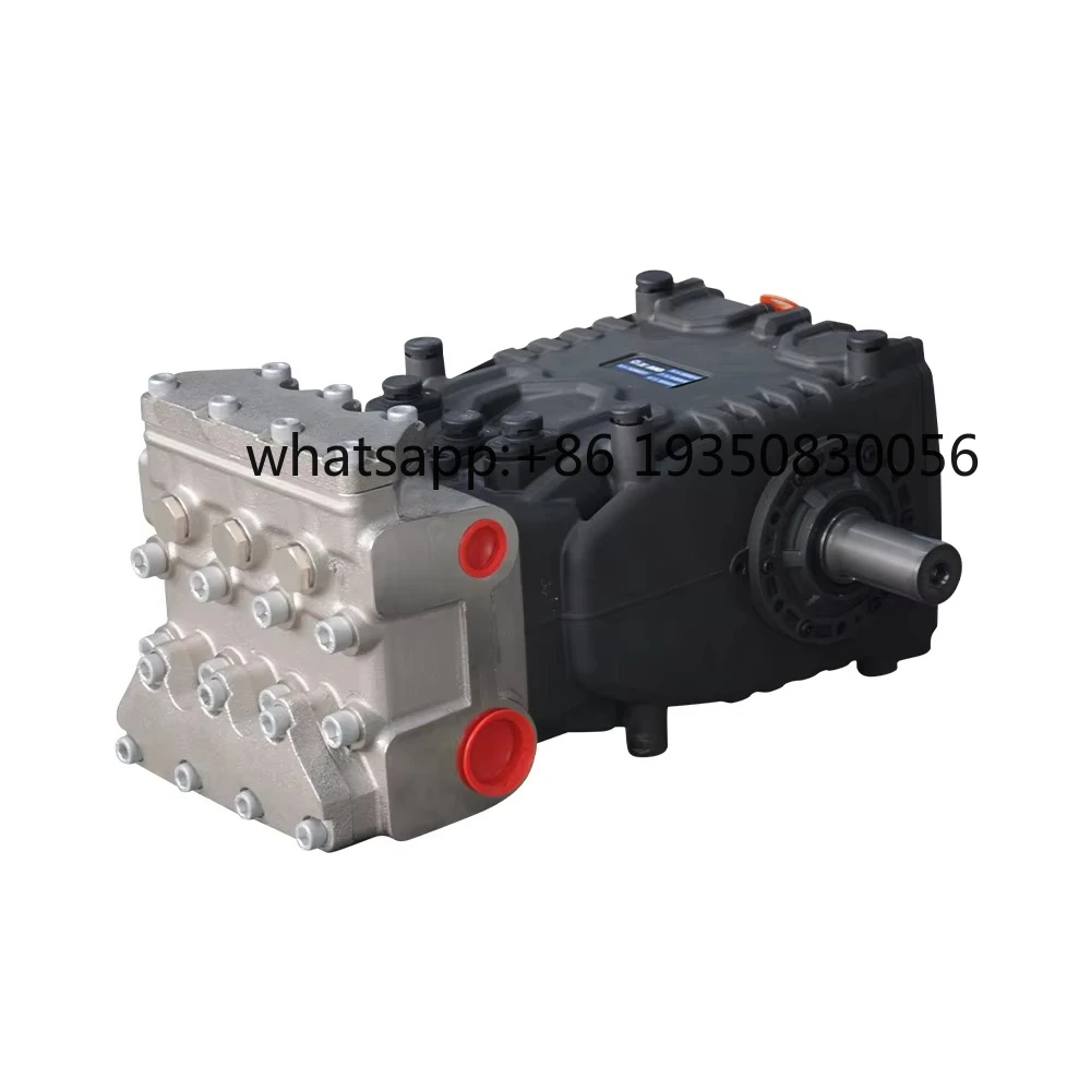2026-Electric Ceramic Coated Triplex Plunger High Pressure Car Washer Pump