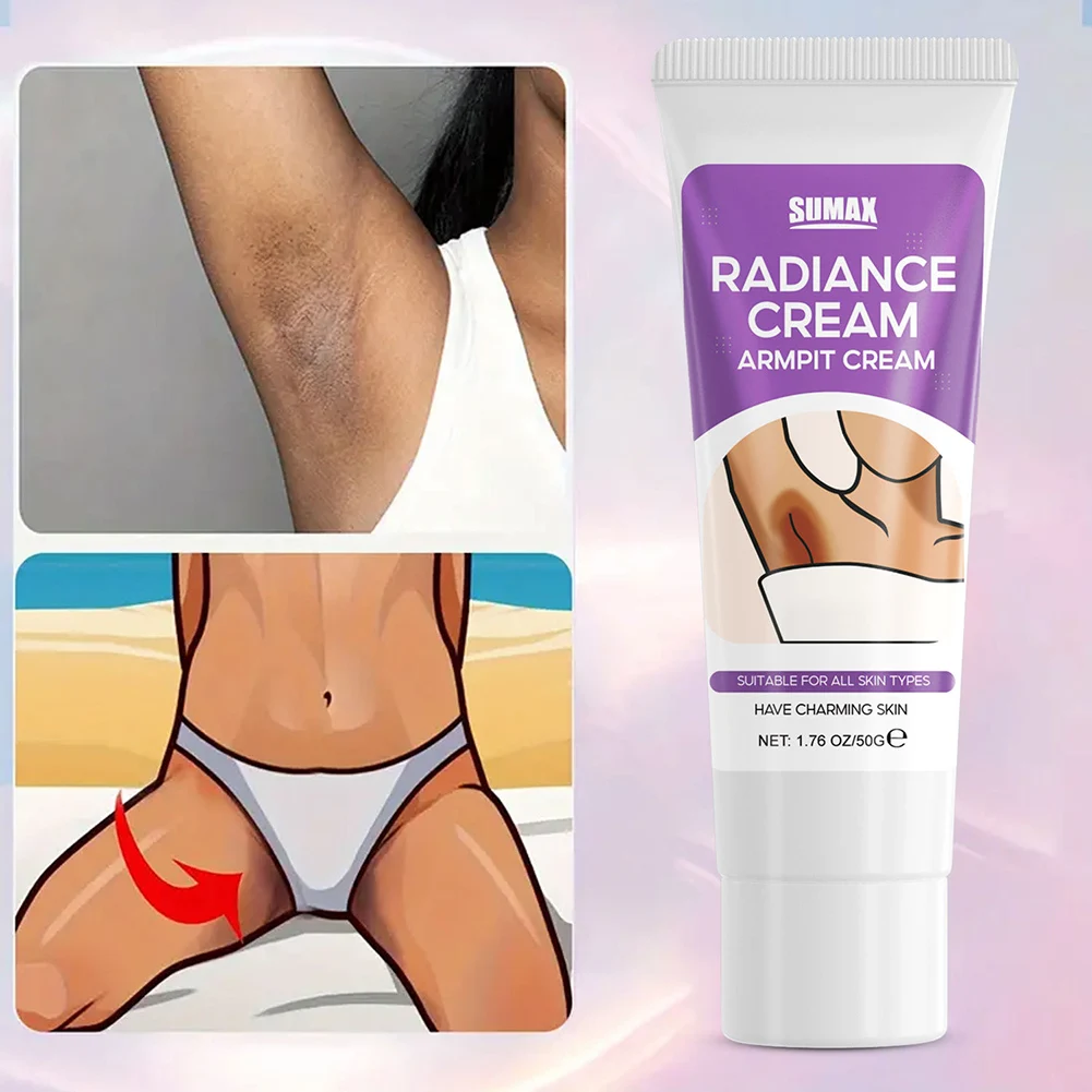 

Body Whitening Lotion Dark Spot Remover For Underarms Knees Elbows Melanin Bleaching Lightening Skin Moisturizing Cream 50g