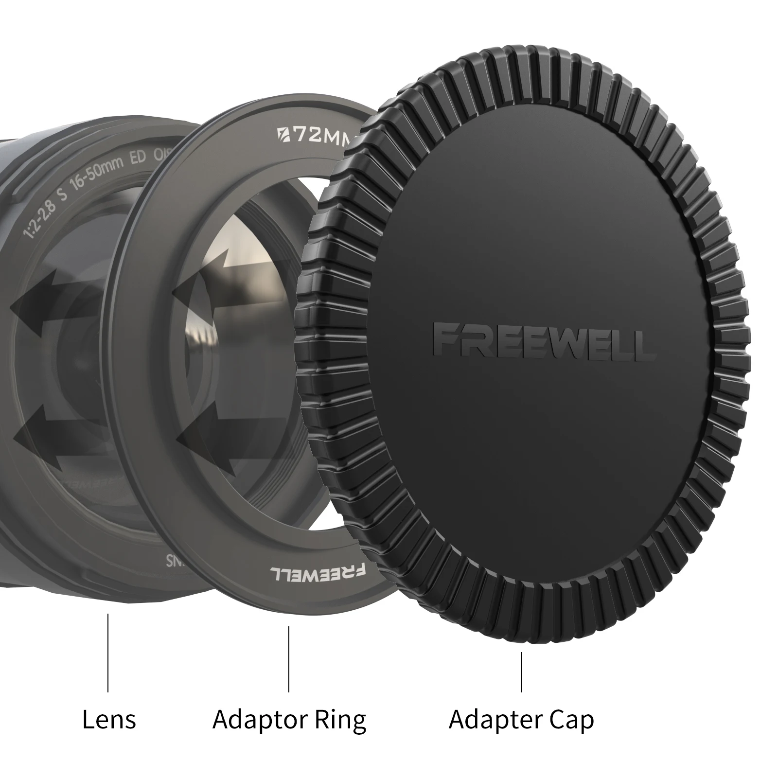 Freewell Adaptor Cap Compatible with Eiger Matte Box Filter System