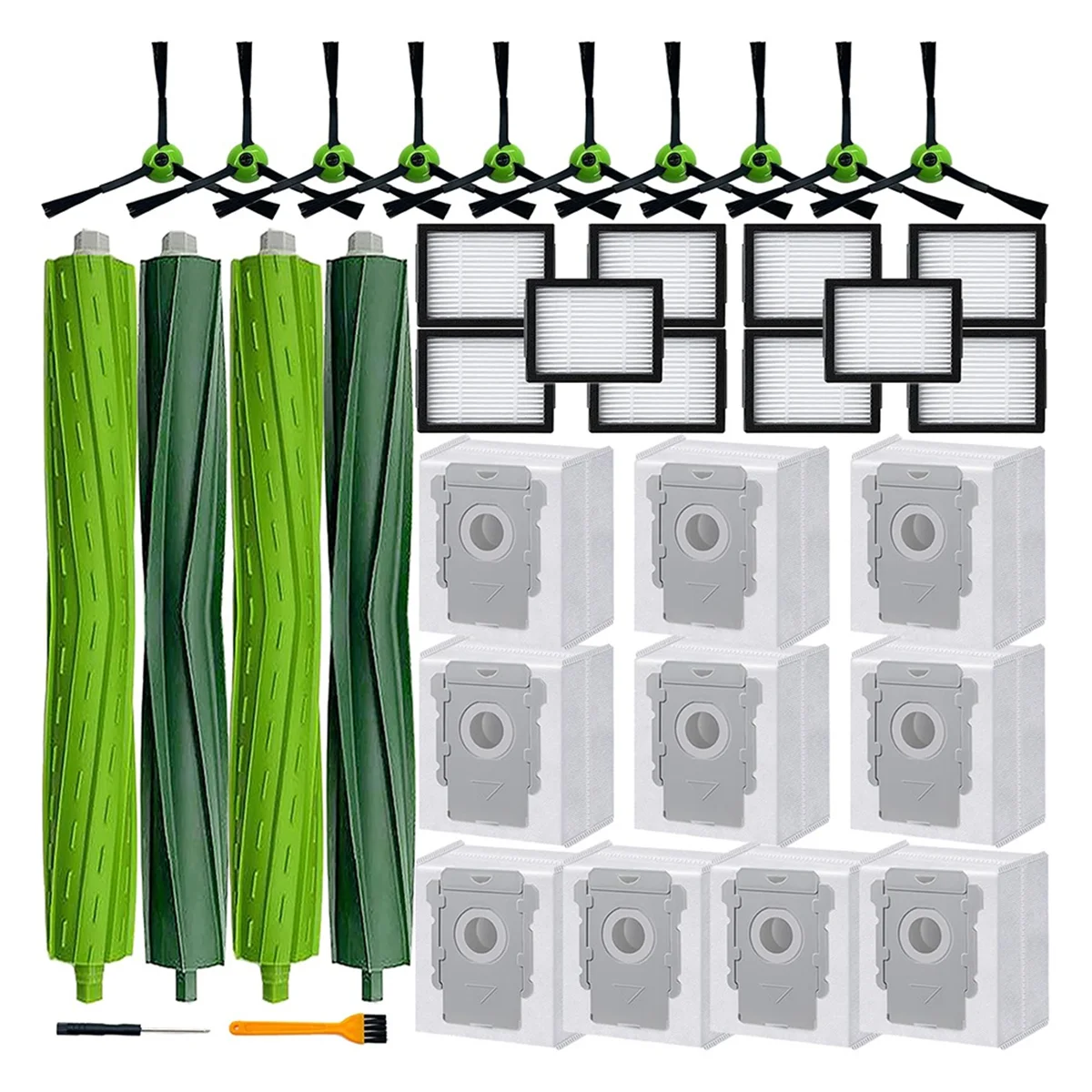 Top-rVervangende onderdelen voor Irobot Roomba I7 I7+ I3 I3+ I4 I4+ I5 I5+ I6 I6+ I8 I8+ J7 J7+/Plus J8 J8+ E5 E6 E7 Robot