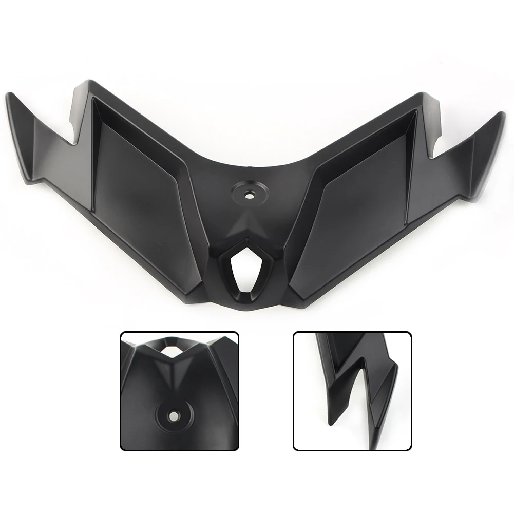 Gloss Black Motorcycle Front Beak Nose Cone Extension Cover Fairing For Kawasaki Ninja 250 300 2013 2014 2015 2016 2017