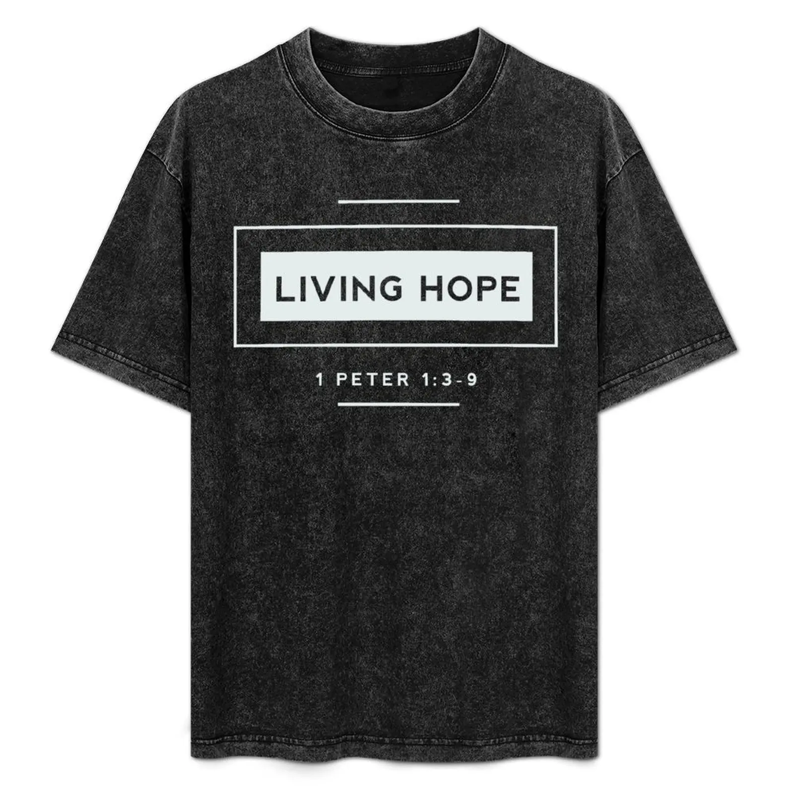 

Living hope - T-Shirt vintage t shirts boys whites graphics slim fit t shirts for men