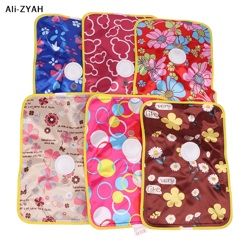 

【Z】EU/US Rechargeable Electric Hot Water Bottle Hand Warmer Heater Bag For Winter Gifts Winter Hot Water Bottle Random Color