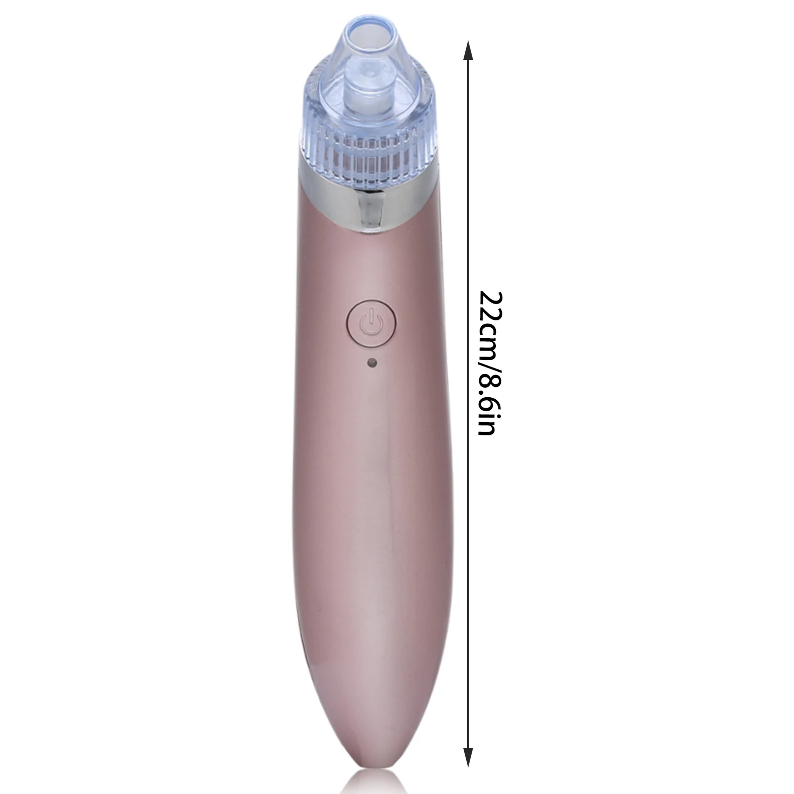 Rose Gold Electric Skin Pore Cleaner Acne Pimple Nose Blackhead Suction Remover Beauty Machine