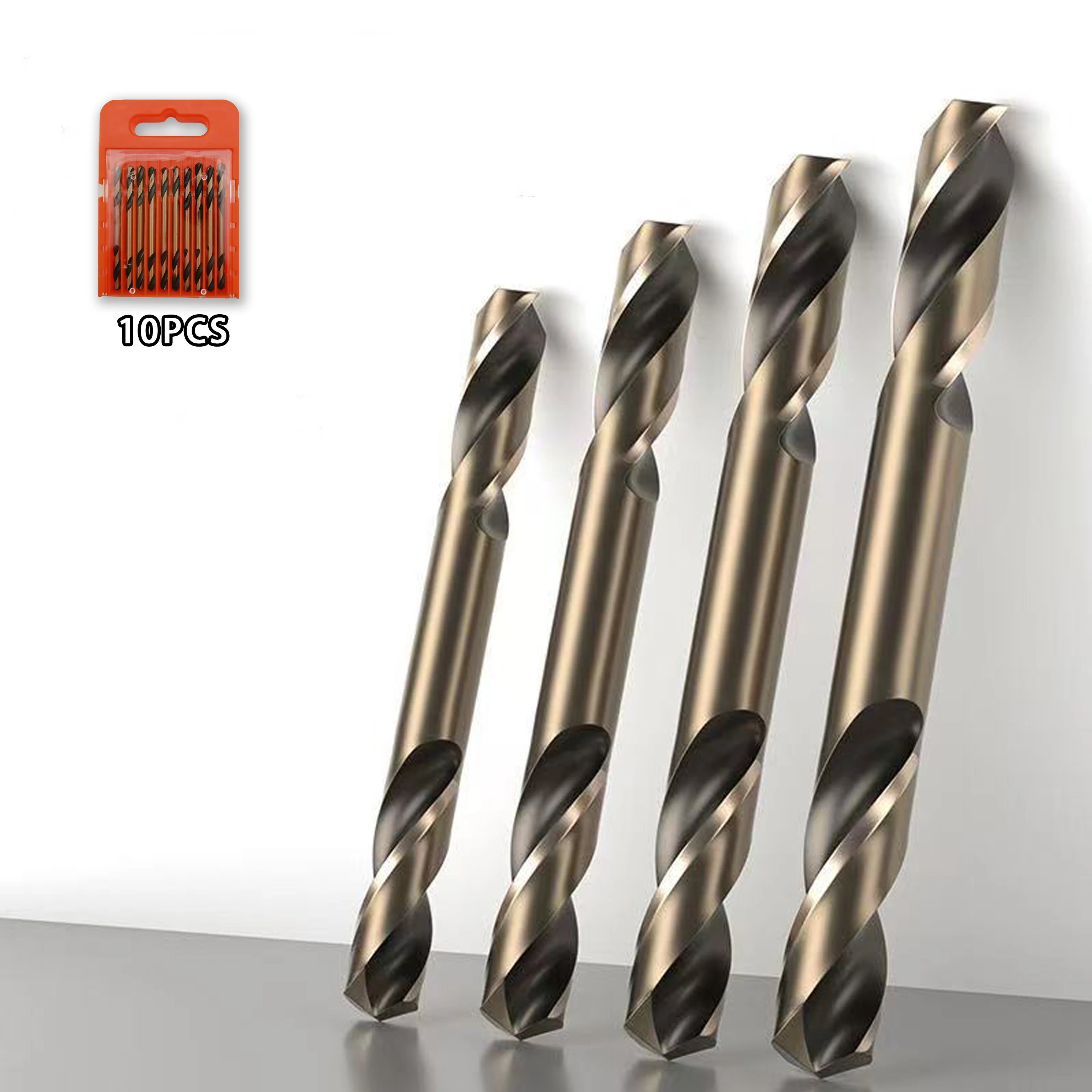 

High-quality double-head cobalt-containing twist drills are specialized for drilling metals including cast iron aluminum alloy