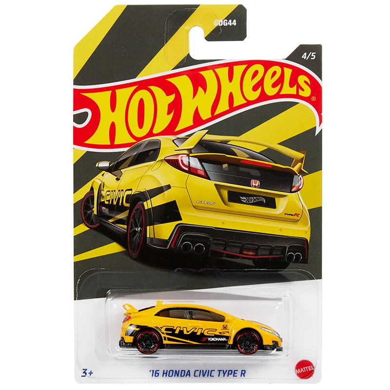 Original Hot Wheels Modern Classic Japanese Series Honda Civic Sport Car Kids Toys for Children 1/64 Diecast Color Printing Gift