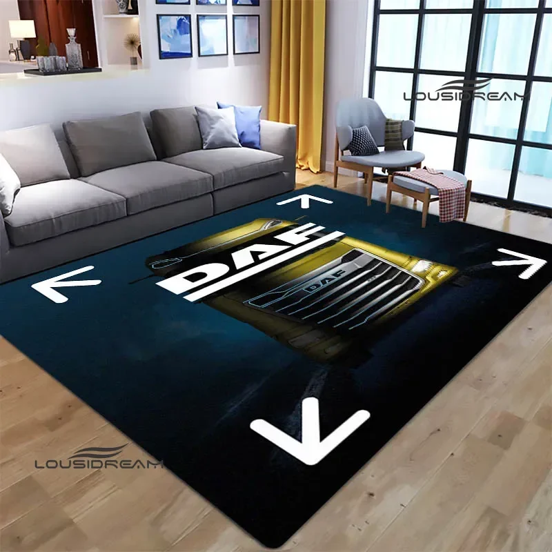

truck Retro printed carpet Living room bedroom carpet non-slip carpets Yoga mat Outdoor carpet kawaii rug