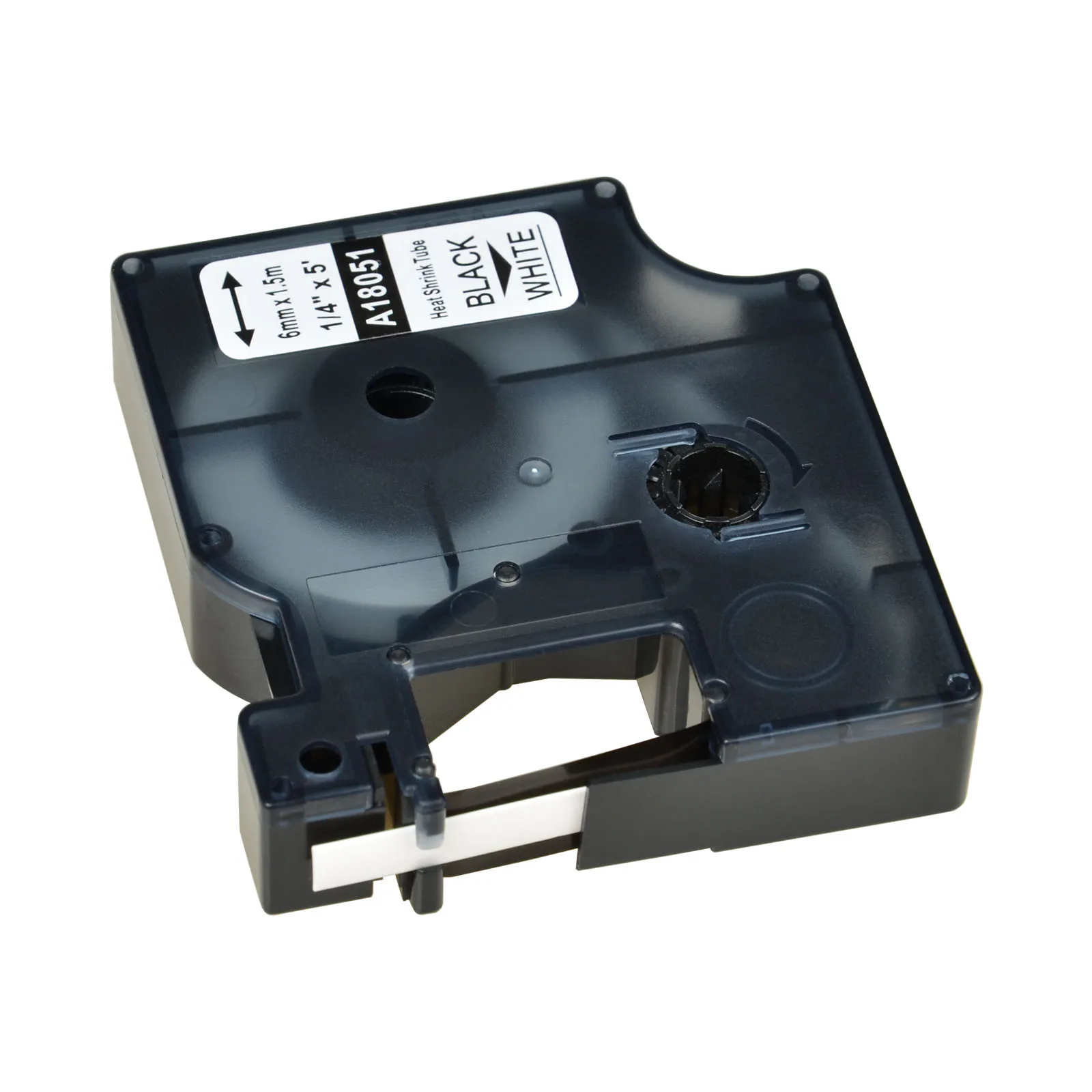 10 Stück S0718260 18051 Schrumpfschlauch-Etikettenband für DYMO Rhino Schwarz auf Weiß 6MM Dropshipping – Detail 6