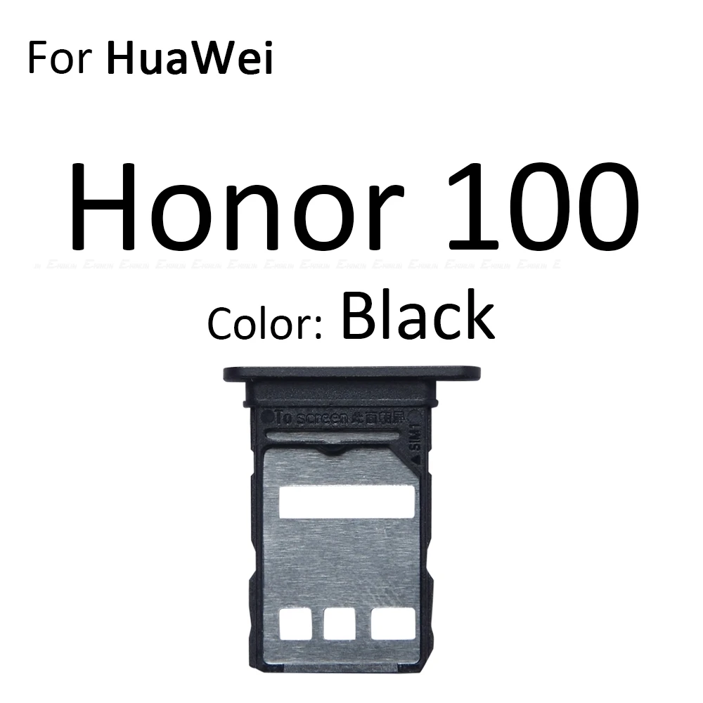 Sim Micro SD Card Socket Adapter Container Connector Holder Slot Tray Reader For HuaWei Honor 100 200 Pro Lite