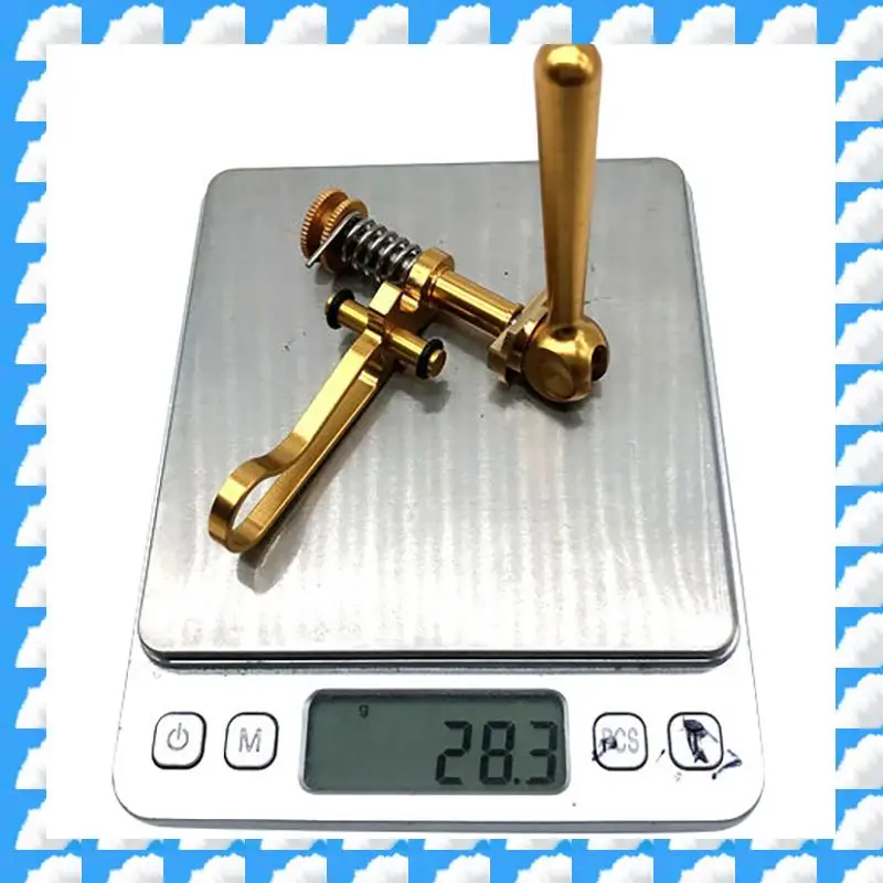 ONGE التيتانيوم المحور الدراجة Seatpost المشبك ل Brompton للطي دراجة مقعد دراجة آخر الإفراج السريع المشبك ل 3 ستين