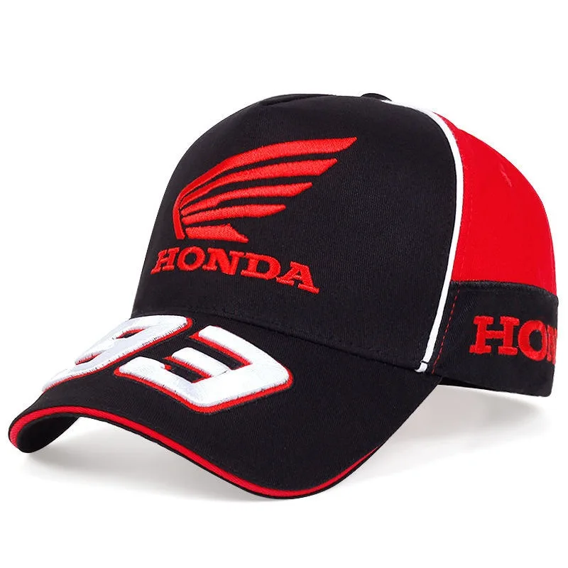 Gorra de béisbol ajustable de algodón con logotipo de coche de ocio 93 para Honda Civic xrv hrv crv brv City Accord Fit Jazz Insight gorras para exteriores