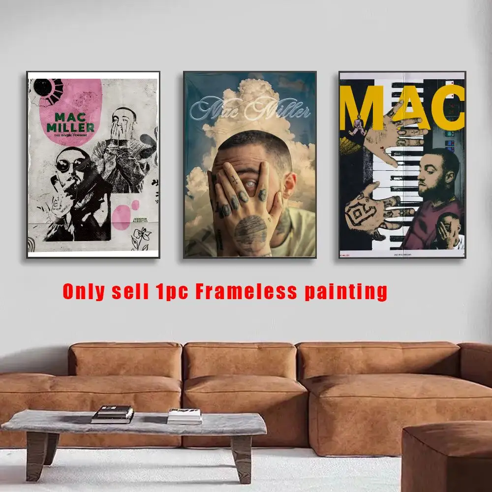 Singer M-Mac Circles Miller Classic Poster HD Sticky Waterproof Art , Aesthetic Wall Decoration For Living Room Bedroom Bar Home