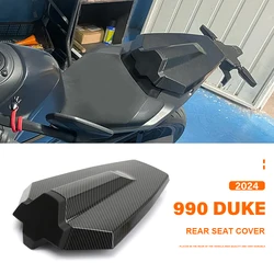 오토바이 Pillion 뒷좌석 커버, 카울 솔로 승객 페어링, 탄소 섬유, 블랙, 990 듀크 990 듀크 990 듀크 2024