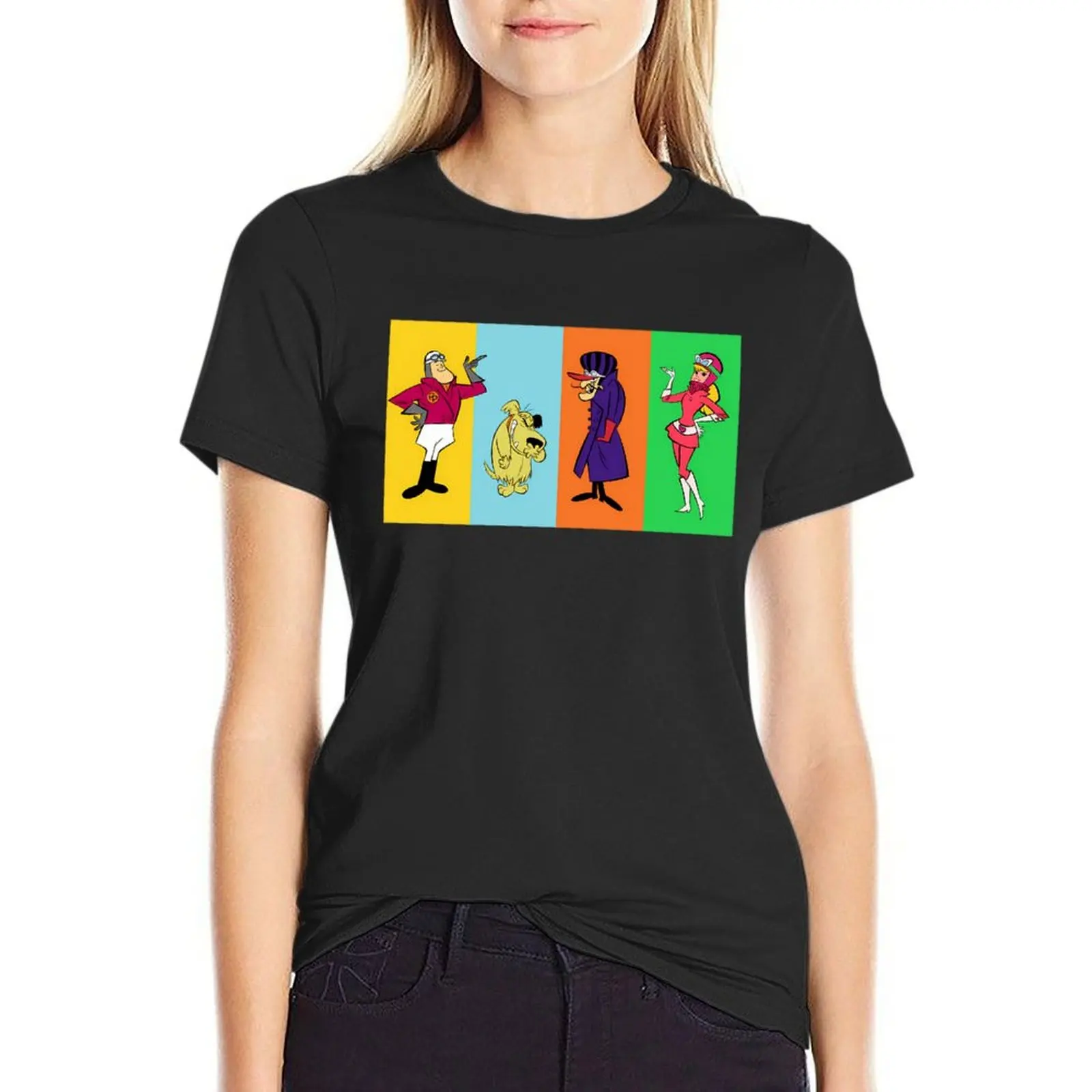 

Vintage Cartoon - Vintage Movie T-Shirt oversized customs design your own blacks vintage clothes Women's tops